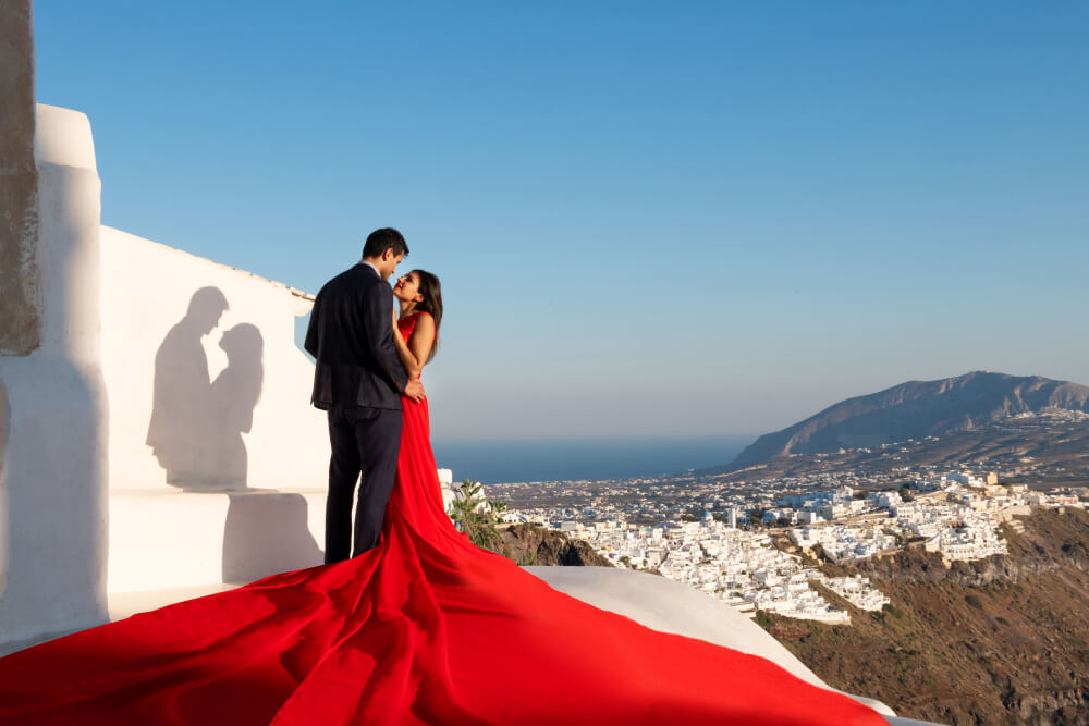 Olga & George Chalkiadakis Wedding photography Destination Santorini