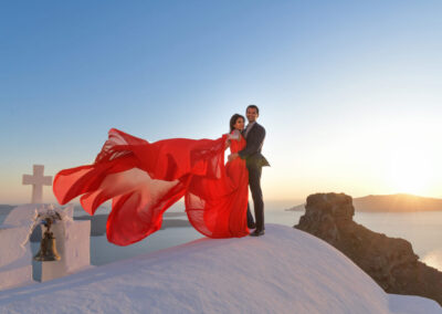 Amit & Nevideta: Santorini Island, Greece