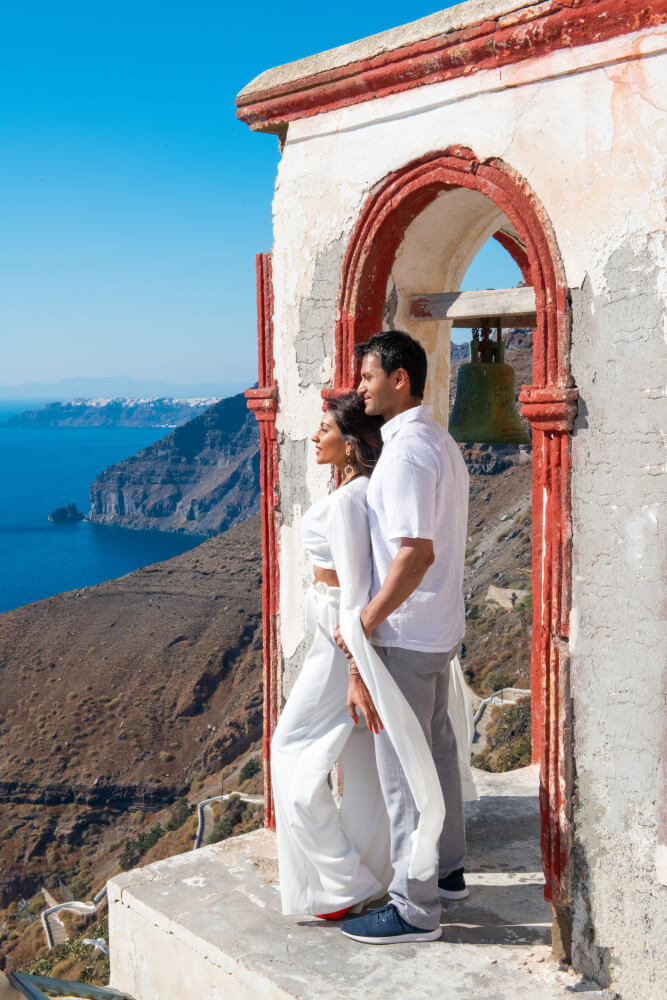 Olga & George Chalkiadakis Wedding photography Destination Santorini