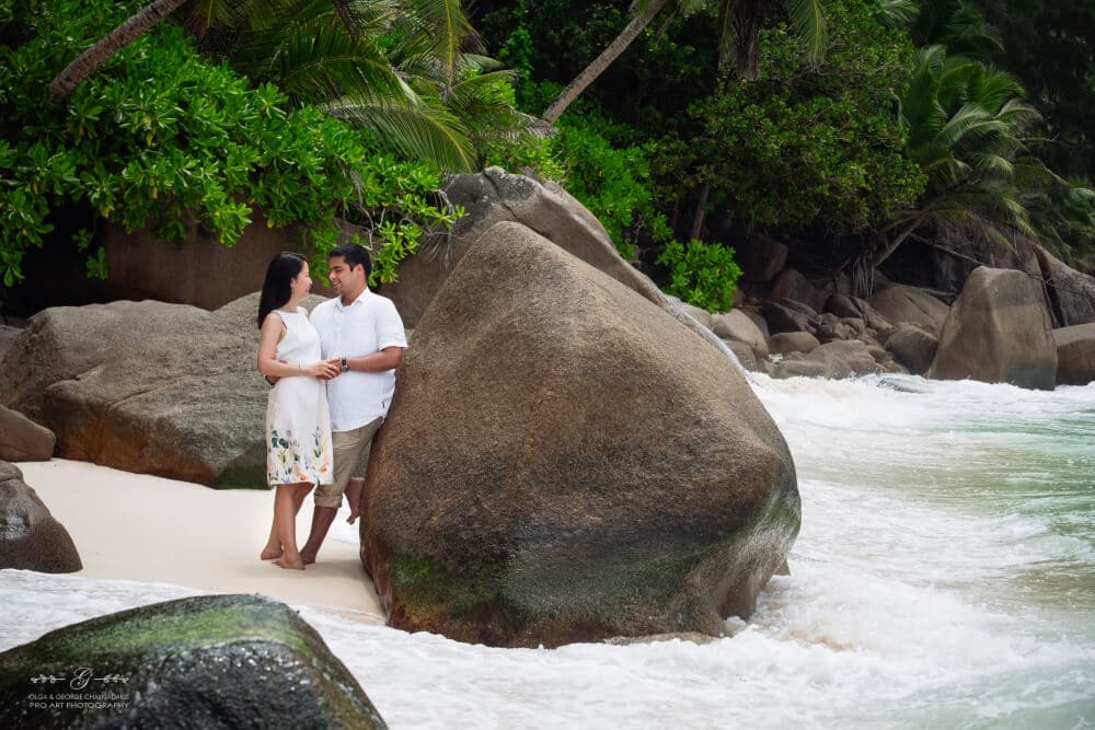 Olga & George Chalkiadakis Wedding photography Destination Seychelles