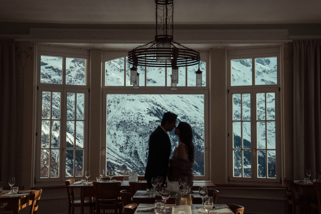 Mario & Amber Olga & George Chalkiadakis Wedding photography Destination Swiss Alps
