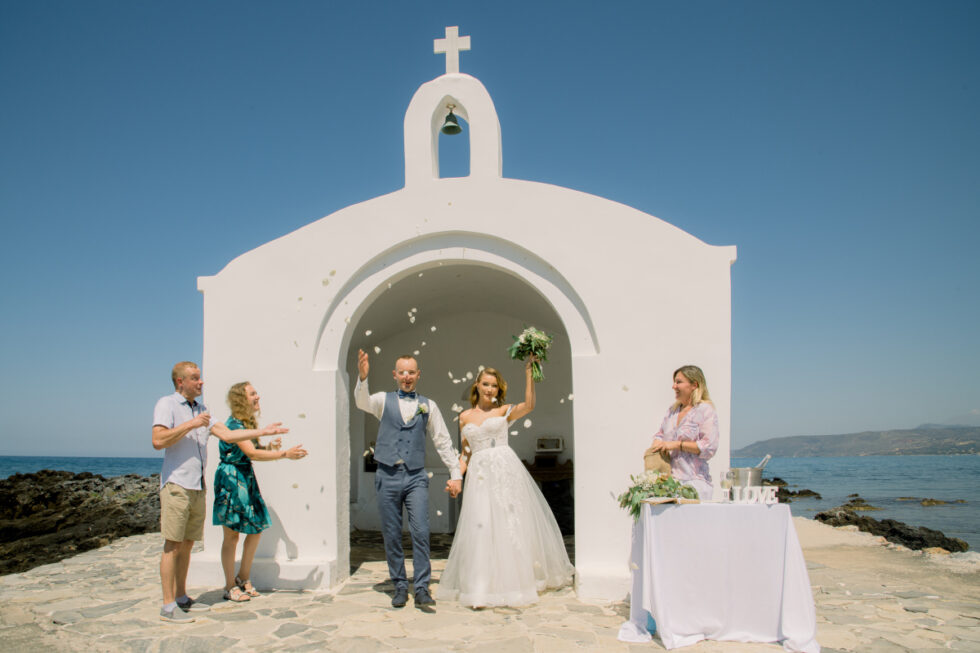 wedding white chapel